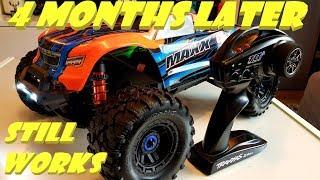 TRAXXAS MAXX 1/10 RC TRUCK REVIEW 4 MONTHS LATER