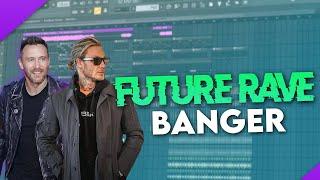 How To Make Future Rave Like David Guetta & Morten | Free FLP