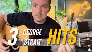 3 George Strait Hits (Beginner Guitar Lesson)