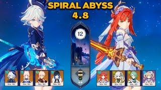 Furina C0 | Nilou C0 | Spiral Abyss 4.8 | MonoHydro & Bloom