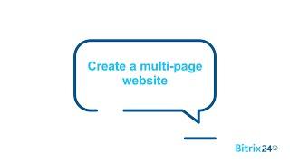 Create multi page website