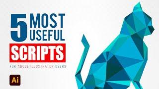 5 Most Useful Scripts for Illustrator Users! | Free Scripts | Illustrator scripts | Install script