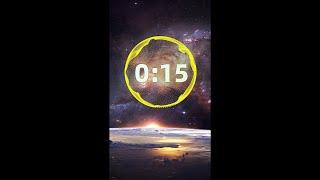 15 Seconds No Copyright Music With Timer.#nocopyrightsound #countdown #tiktok #timer #freemusic