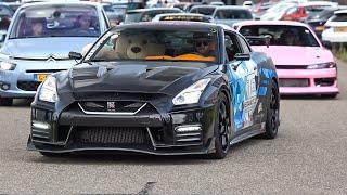 JDM Cars leaving Go Japan 2024- RX7, S14, AE86, Chaser, Celica GT, S2000, R34, Supra...