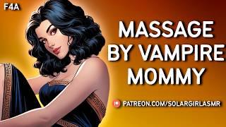 ASMR GF | Vampire Mommy Gives You Massage | Hair Brushing | ASMR Mommy GF Kisses & Cuddles Sleep Aid