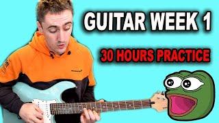 Guitar Week 1 | I CAN DO SOME SOLOS!