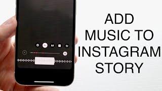 How To Put Music On Instagram Story! (2023)