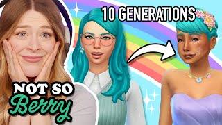 The Sims 4 But I Play 1 Family For 10 Generations | Not So Berry FINAL EPISODE