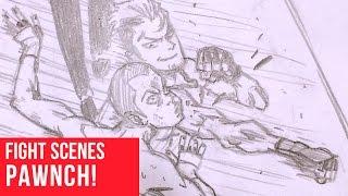 How To Draw Fight Scenes: PUNCH IMPACT