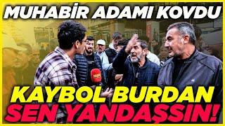 KAYBOL BURADAN! MUHABİR DAYANAMADI, ADAMI KOVDU! EMEKLİ MAAŞI KAVGASI | Sokak Röportajları