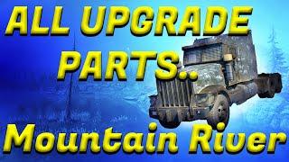 Snow Runner - All Upgrades in Mountain River - Alaska