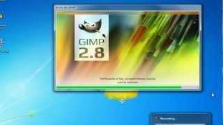 Como descargar e instalar gimp 2.8 Gratis sin virus en Español