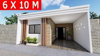 Plano de Casa 6 x 10 m / House 6 x 10 m