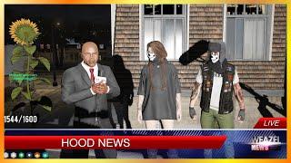 Jamal Gets Clapped By ADMC During Hood News Interview | NoPixel 4.0 GTA RP
