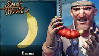 I ATE 5000 BANANAS In Sea Of Thieves & Got a LEGENDARY SHIP!