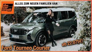 Ford Tourneo Courier (2024) Alles zum NEUEN Familien Van ab 22.075€! Fahrbericht | Review | Test