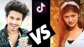 Ansh pandit Vs arishfa khan ||  Ansh pandit Vs arishfa khan Shayri Tik tok video||