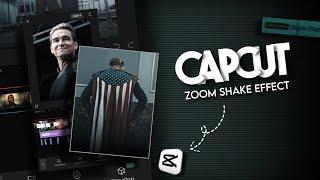 Capcut | zoom shake effect