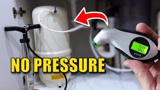 How to FIX under the Sink Pressure Tank