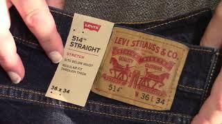 Product Review of men's Levi Jeans 514   Levis  501 505