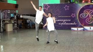 2.6.2018 КП Pro/Am routine 2 место №484 Антон Егоров - Анна Деева