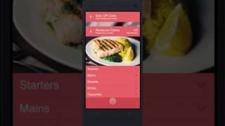 Invision App Prototype Walkthrough - Foodfind