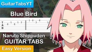 Naruto Shippuden - Blue Bird (Opening 3) Guitar Tutorial | Guitar Lesson + TABS (Easy Version)