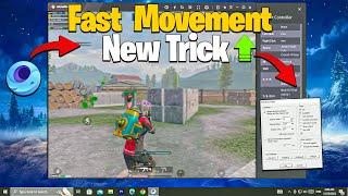 How To Jiggle Fast and Fast Movement In PUBG Mobile Emulator 