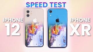 iPhone 12 Vs iPhone XR Speed Test  A14 Bionic vs A12 Bionic Chip 