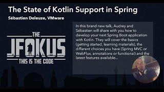 The State of Kotlin Support in Spring by Sébastien Deleuze