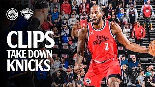 Clippers Take Down Knicks at Home Highlights | LA Clippers