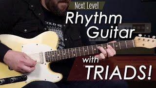 Learn These Simple Triads to Improve Your Rhythm Guitar Skills!