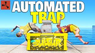 I Built the FIRST Automated Trap Base with the New Hopper Item - Rust