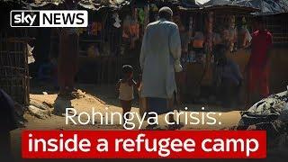 Rohingya crisis: inside a refugee camp