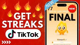 How to Get Streaks On TikTok [NEW] | TikTok Tutorial (2024!)