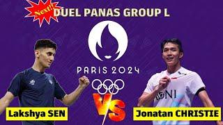 NEXT!!! DUEL PANAS JONATAN CHRISTIE VS LAKSHYA SEN ~ OLIMPIADE PARIS 2024.