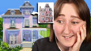 i tried recreating a DREAM DOLLHOUSE in the sims!