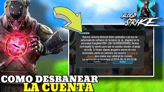 COMO RECUPERAR UNA CUENTA BANEADA EN BLOODSTRIKE