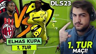 AC MİLAN VS EBG  ELMAS KUPA 1. TUR MAÇI! | DLS 23