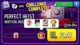 vertical rush supper sized perfect heist solo challenge match masters today gameplay.