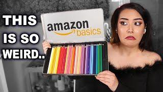 I Tried Amazon's Weird Knock-Off Art Supply Brand..(can't believe these are real)