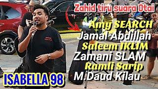 ISABELLA 98 | Zahid AF cuba tiru 6 suara artis legend Malaysia! Kaki buat lawak betul la Zahid ni.