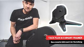 Tacx Flux S / 2 Smart Trainer - Unboxing, Aufbau & Fahrrad einspannen - Erklärung zum Adapterwechsel