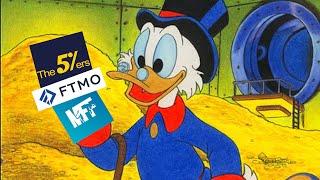Il miglior metodo per vivere di trading con poco capitale :  FTMO MFF 5%ers