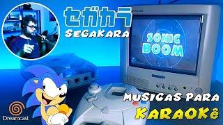 SEGAKARA + VCD para Karaokê de DREAMCAST 