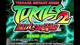 Teenage Mutant Ninja Turtles 2: Battle Nexus. [GBA - Konami]. (2004). Full Story. HARD Play.