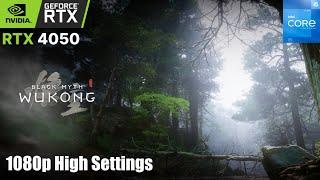 New Black Myth Wukong 1080p High Settings Benchmark Test on Lenovo LOQ i5 12450H + RTX 4050