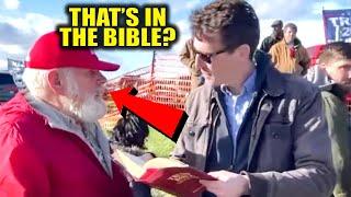Comedian Insults Bible Thumpers to Their Faces, They Have No Idea