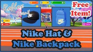 How to Get the Free NIKE HAT & NIKE BACKPACK in Roblox NIKELAND!