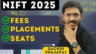 NIFT 2025 Fees, Seats & Placements | Safal Together | Sachin Prajapat